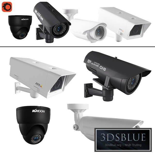 CCTV Cameras 3DS Max - thumbnail 3