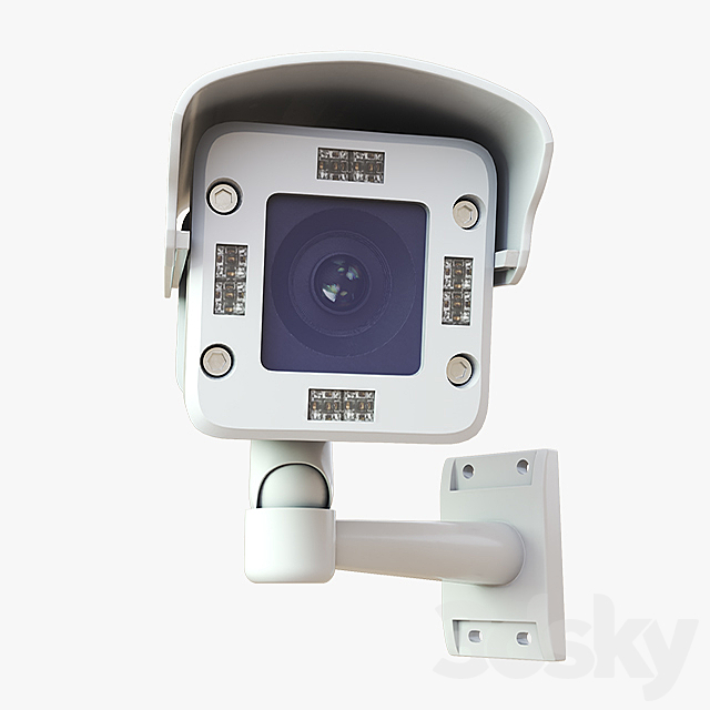 CCTV Cameras GeoVision 3ds Max - thumbnail 2