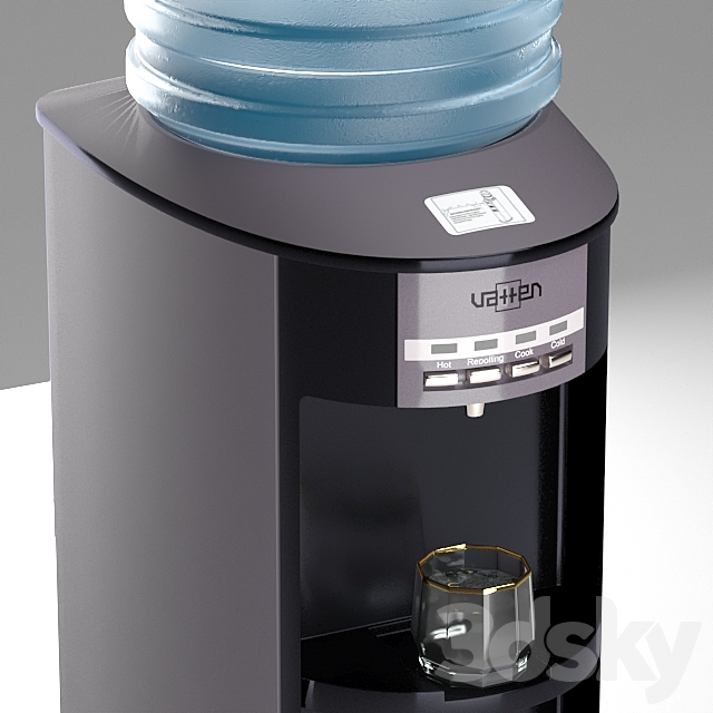 Cooler For Water Vatten V803nkdg 3DSMax File - thumbnail 2