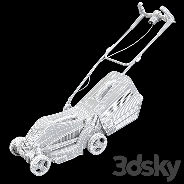 Electric lawn mower BOSCH ARM 36 3DS Max Model - thumbnail 5