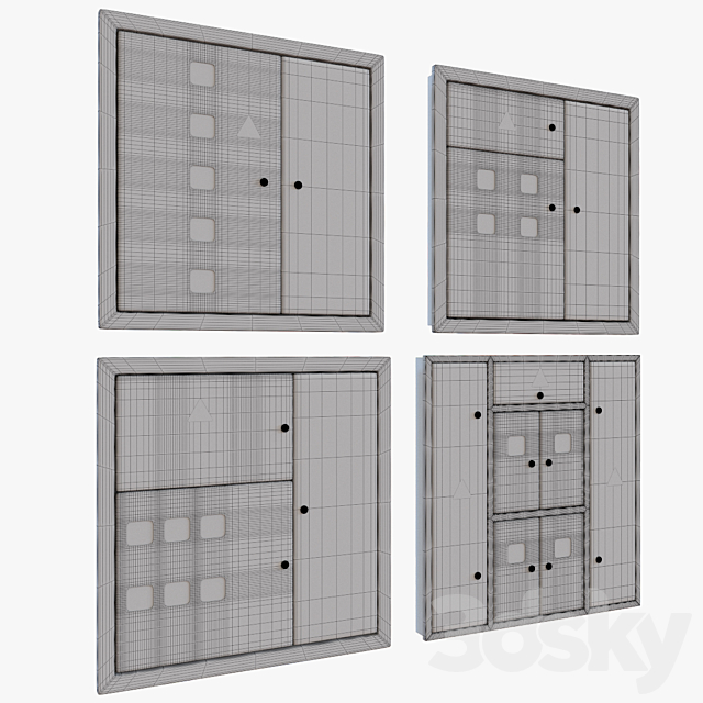 electrical panel 3DSMax File - thumbnail 3