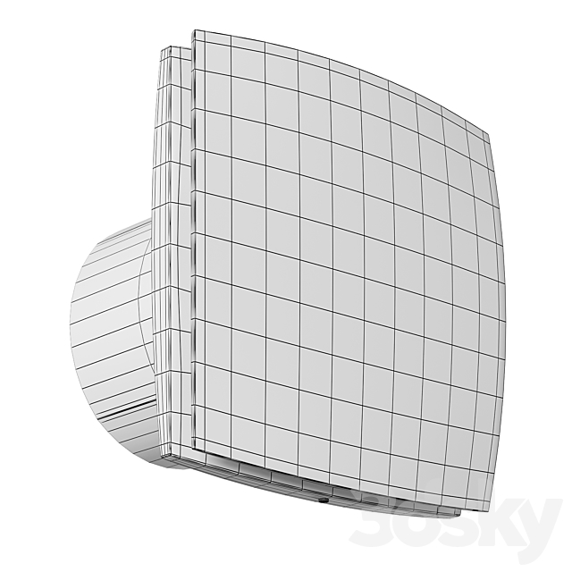 Exhaust fan Vents LD 100 125 150 3DS Max Model - thumbnail 4