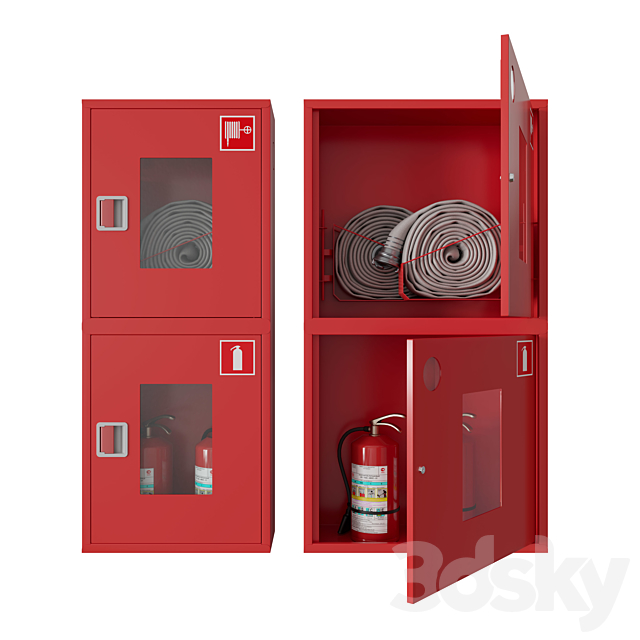 Fireproof Cabinets 3DSMax File - thumbnail 1