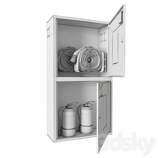 Fireproof Cabinets 3DSMax File - thumbnail 3