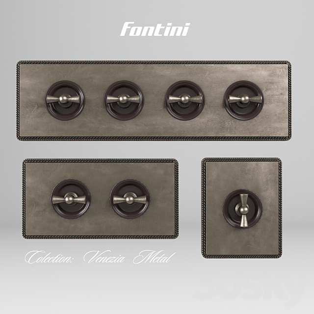 Fontini Venezia Metal 3ds Max - thumbnail 1