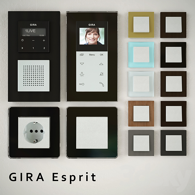 Gira _ Esprit 3DSMax File - thumbnail 1