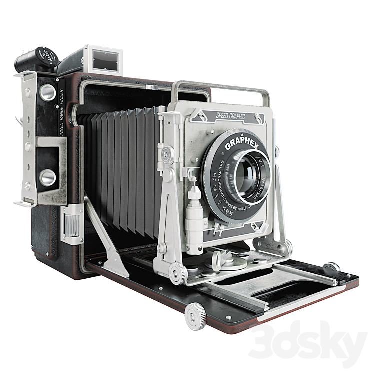 Graflex camera 3DS Max - thumbnail 1