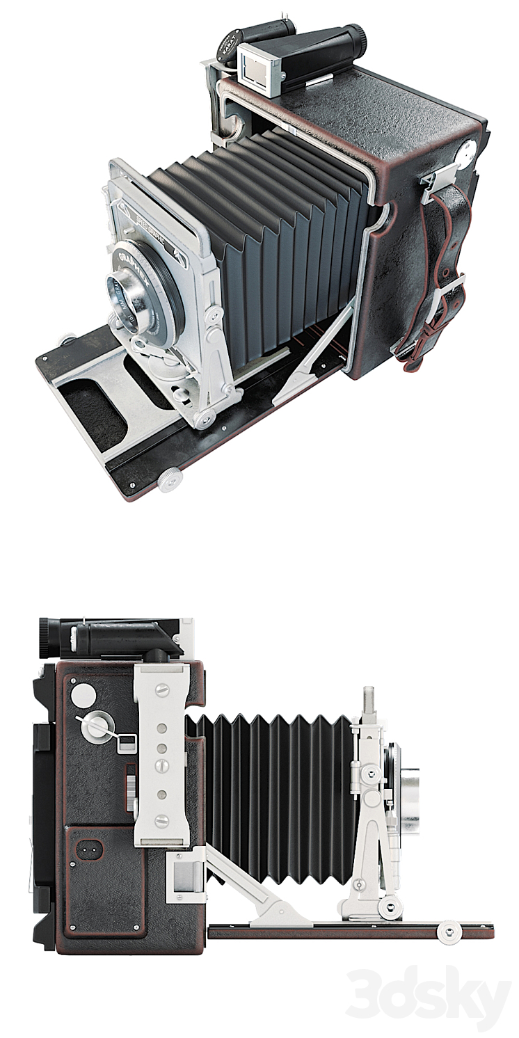 Graflex camera 3DS Max - thumbnail 2