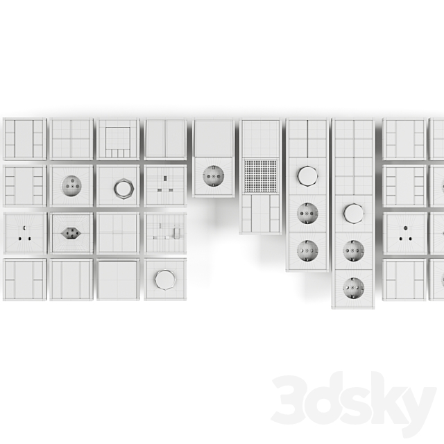 jung. le corbusier. electricity. 3DSMax File - thumbnail 5