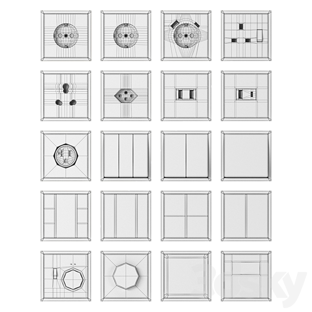 Jung LS 990 3DSMax File - thumbnail 4