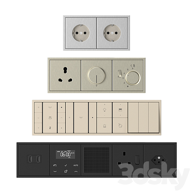 Jung LS 990 3DSMax File - thumbnail 5