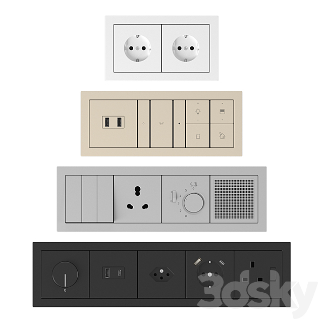 Jung LS-Design 3DSMax File - thumbnail 5