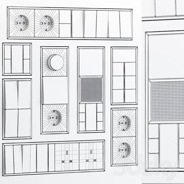 JUNG LS zero (part 2) 3DSMax File - thumbnail 2