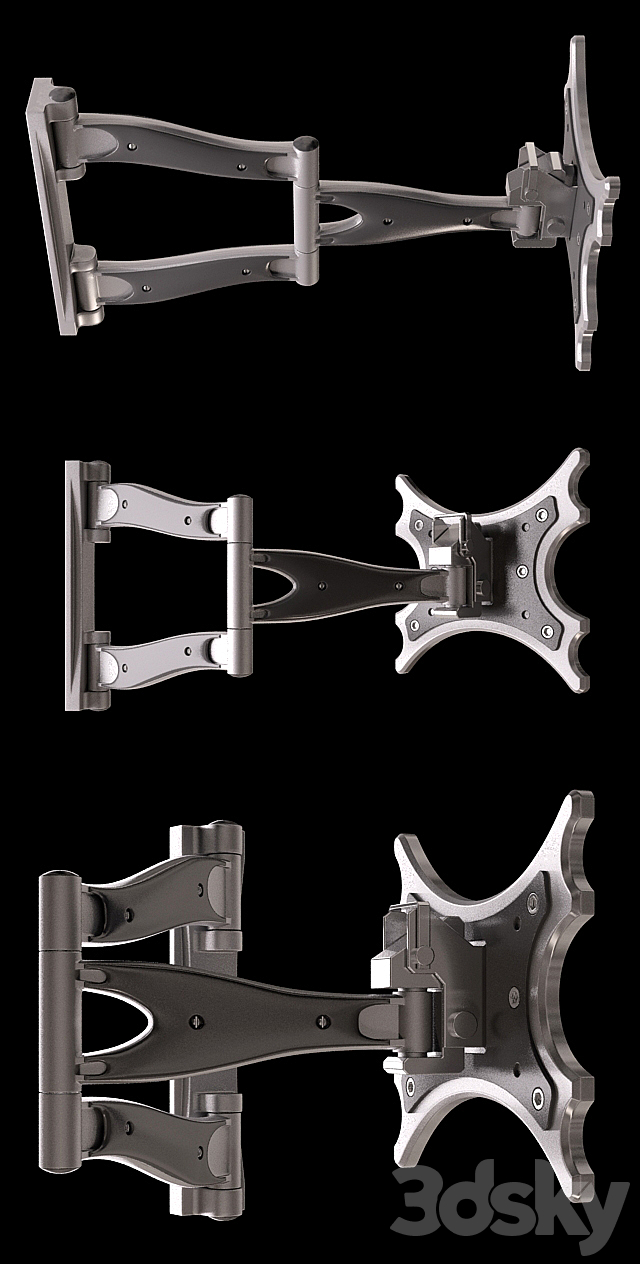 Kromax TV bracket 3DSMax File - thumbnail 1