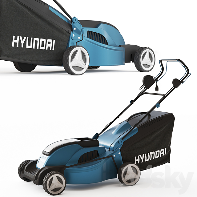 lawn mower 3ds Max - thumbnail 1