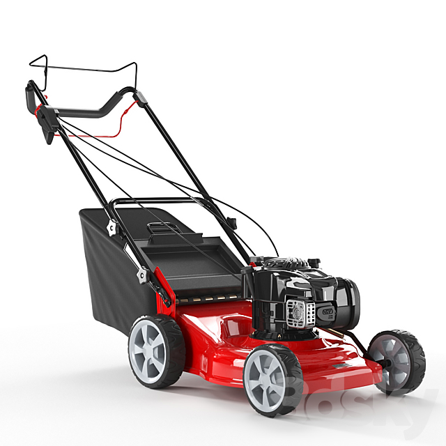 Lawn mower DDE WYZ18 3ds Max - thumbnail 2