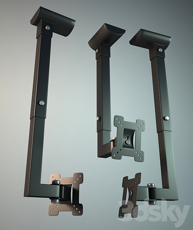 LCD TV ceiling Mount 3DSMax File - thumbnail 1