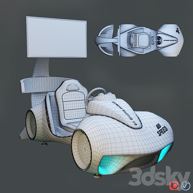 Leke VR Flash Racing 3DS Max - thumbnail 2