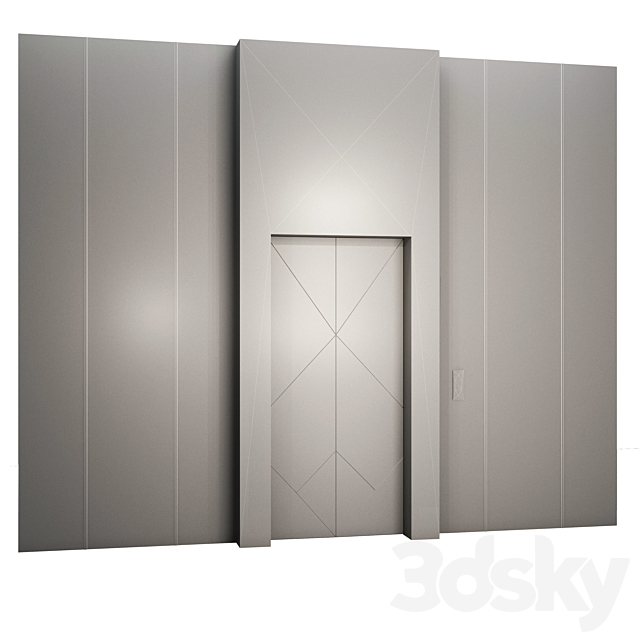 Modern elevator 3DSMax File - thumbnail 2