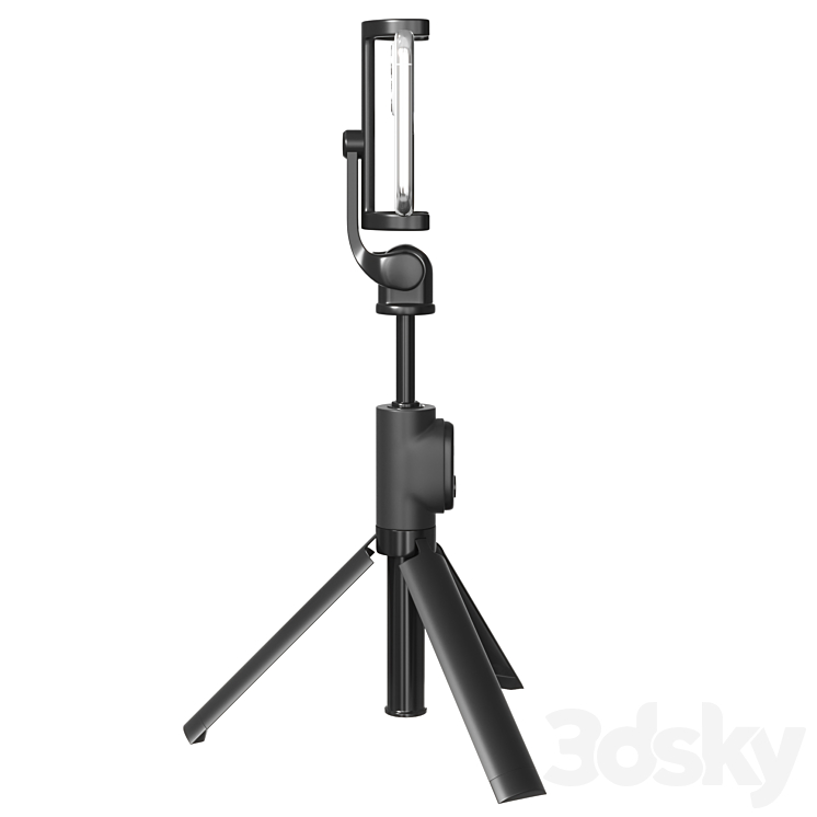 Monopod Xiaomi Tripod Black 3DS Max - thumbnail 2