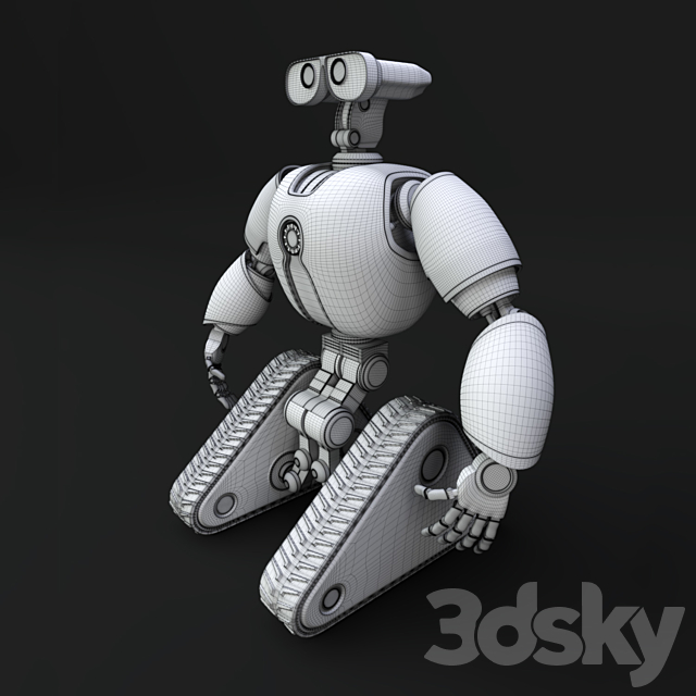 New Wall E 3ds Max - thumbnail 3