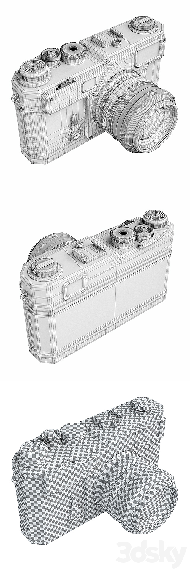 Nikon S3 3DSMax File - thumbnail 3