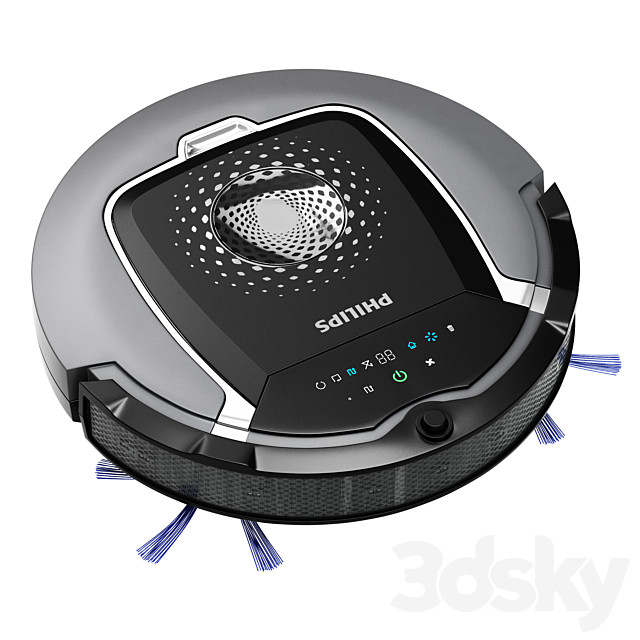 Philips Robot Vacuum Cleaner Active 3ds Max - thumbnail 1