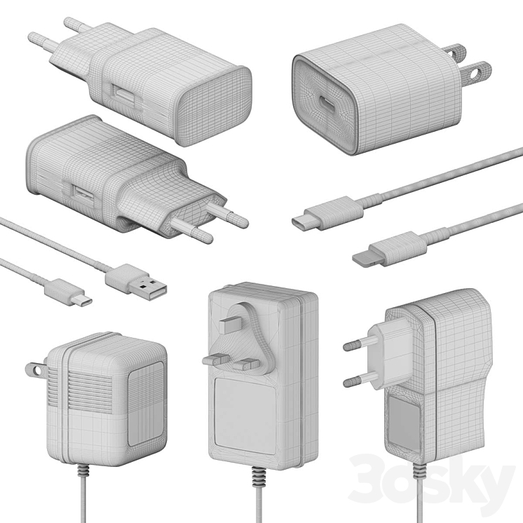 power plug vol 03 3DS Max Model - thumbnail 2