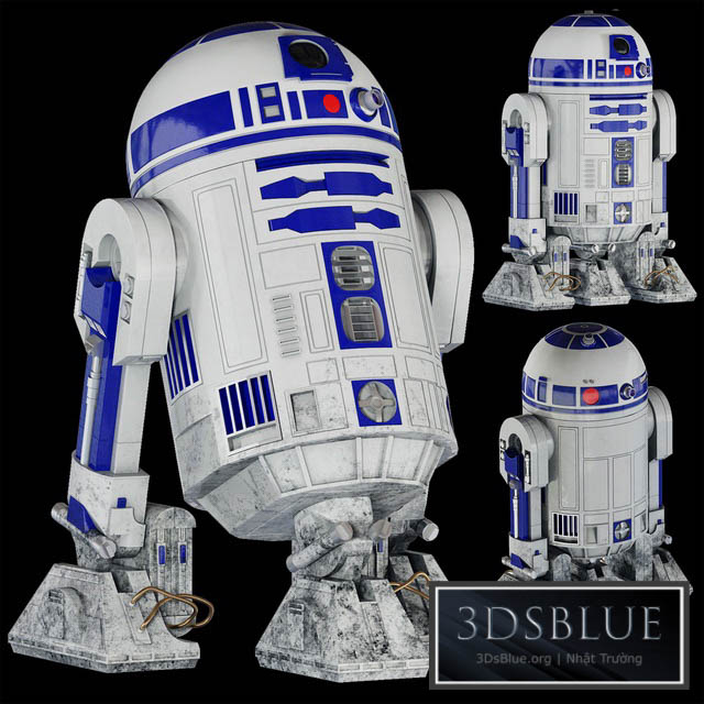 R2-D2 (Star Wars) 3DS Max - thumbnail 3