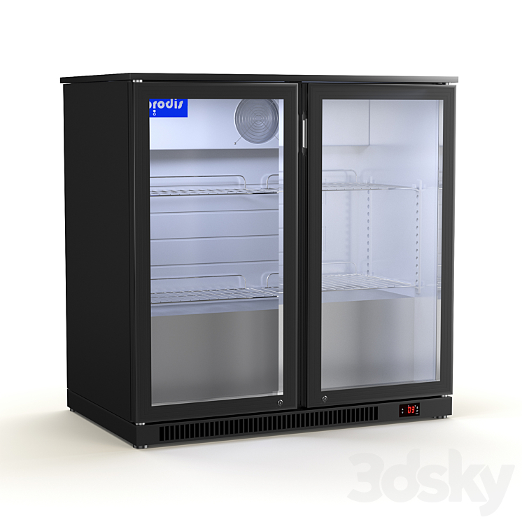 Refrigerator Prodis 3DS Max - thumbnail 1