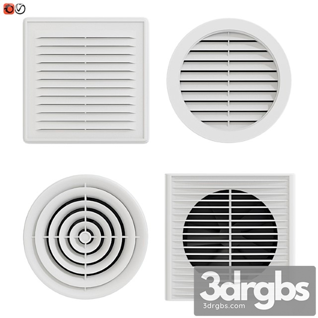 Set of ventilation grilles - thumbnail 1