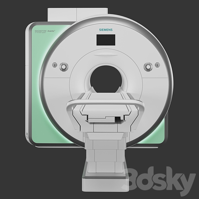 Siemens Magnetom Avanto-Fit 3DS Max Model - thumbnail 3