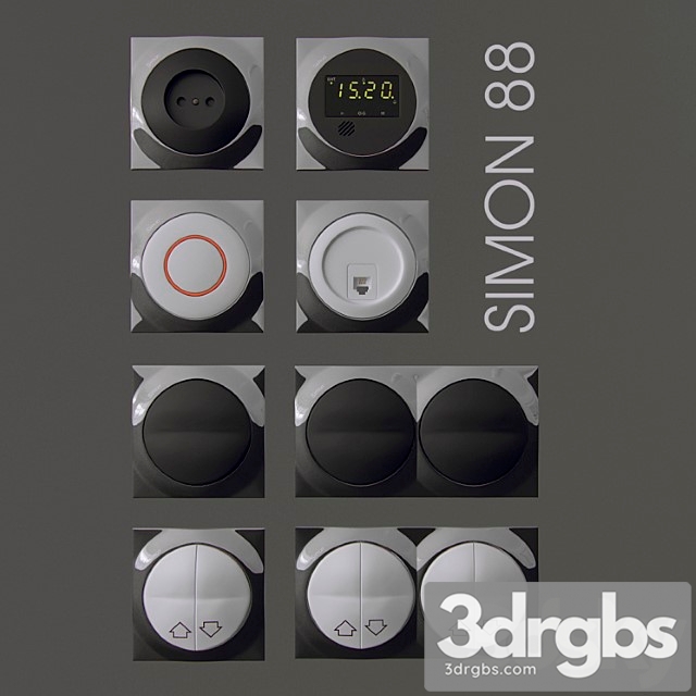 Simon 88 3 3dsmax Download - thumbnail 1