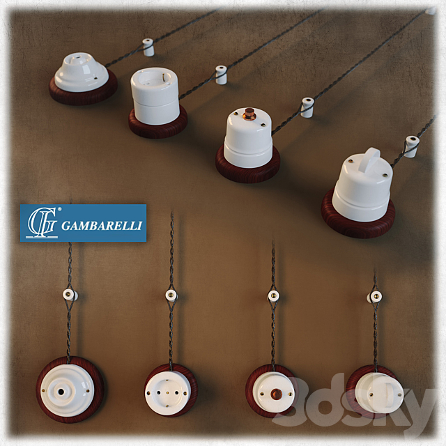 Sockets and Switches (gi gambarelli) 3DSMax File - thumbnail 1