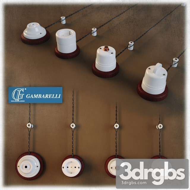 Sockets Switches Gi gambarelli 3dsmax Download - thumbnail 1