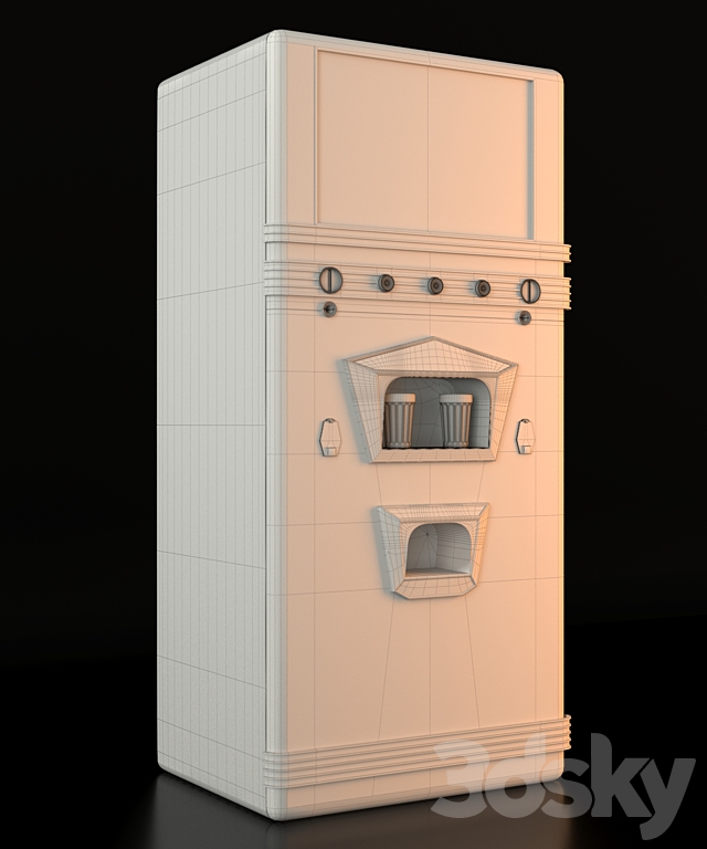 Soda Water Automatic AT-26 3ds Max - thumbnail 3