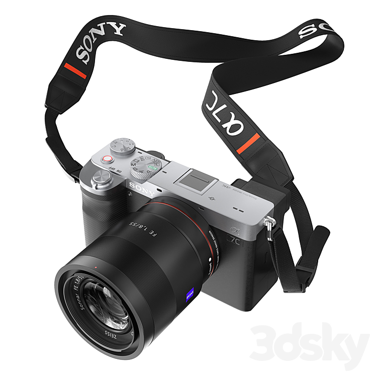 SONY a7C camera 3DS Max - thumbnail 1