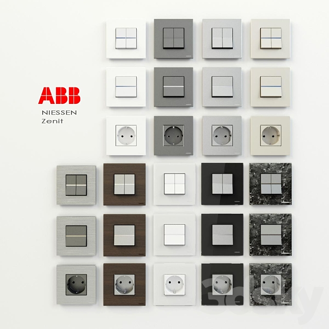 switches ABB Zenit 3ds Max - thumbnail 1