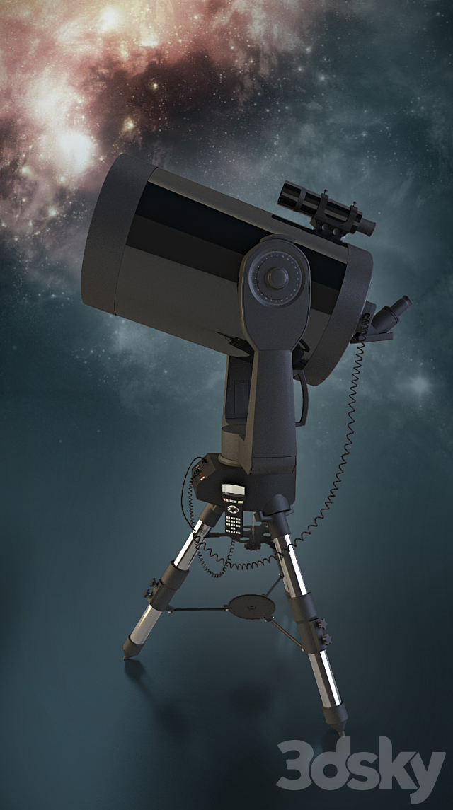 Telescope 3ds Max - thumbnail 1