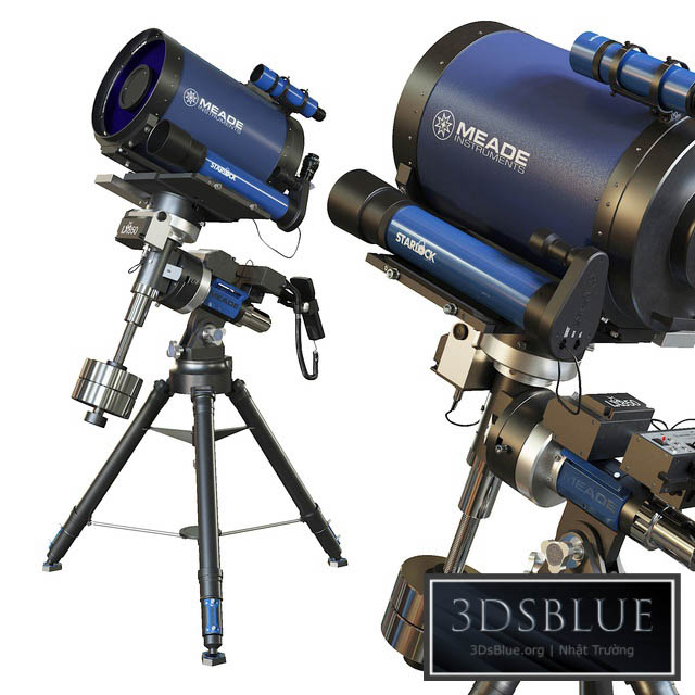 Telescope MEADE 12 F-8 ACF LX850 3DS Max - thumbnail 3