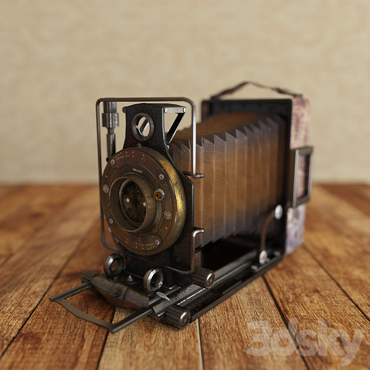 Vintage camera 3DS Max - thumbnail 1