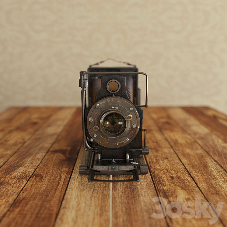 Vintage camera 3DS Max - thumbnail 2