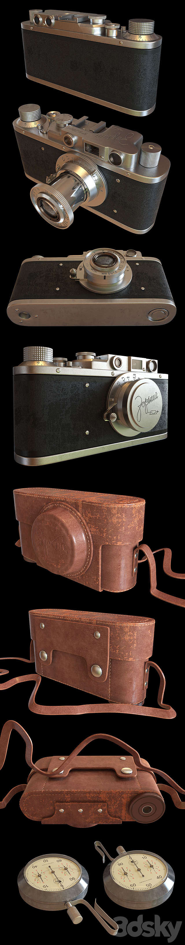 Vintage camera Sharp 3DSMax File - thumbnail 2