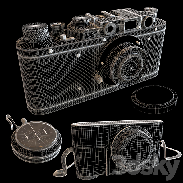 Vintage camera Sharp 3DSMax File - thumbnail 3