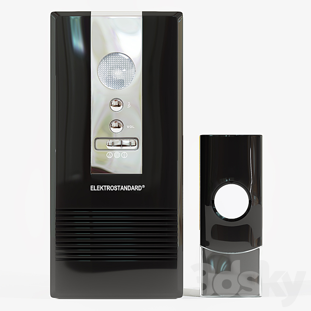 Wireless doorbell for doorbell 3DSMax File - thumbnail 2