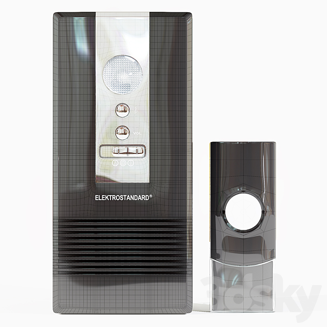 Wireless doorbell for doorbell 3DSMax File - thumbnail 3