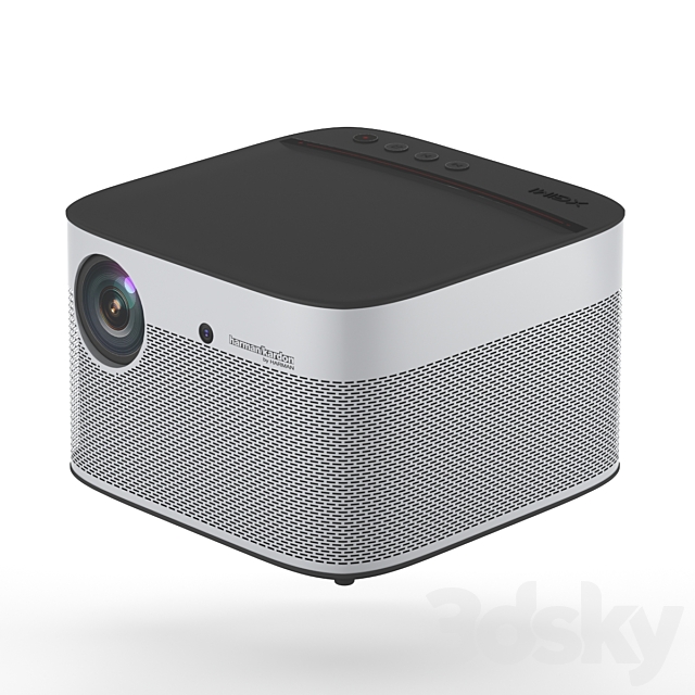 XGIMI H2 FullHD Harman _ Kardon projector 3DS Max Model - thumbnail 2