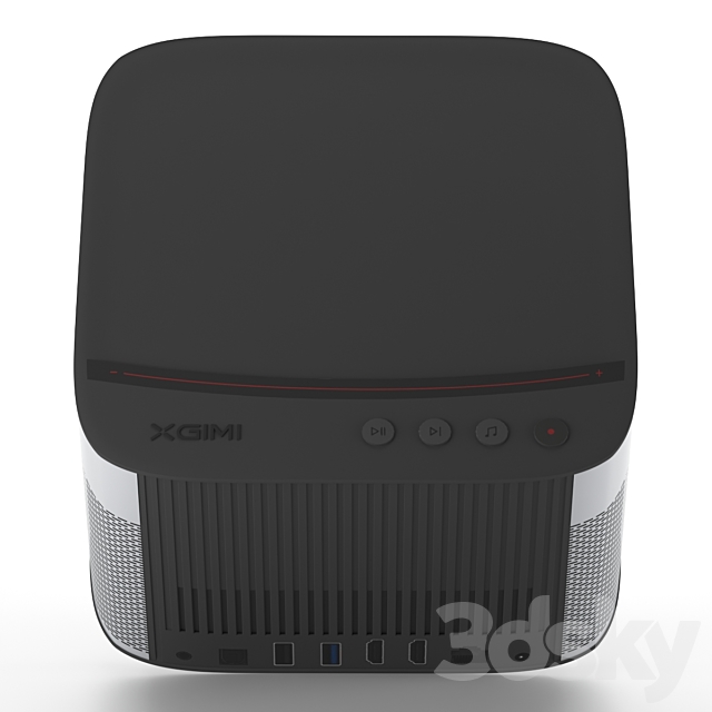 XGIMI H2 FullHD Harman _ Kardon projector 3DS Max Model - thumbnail 3