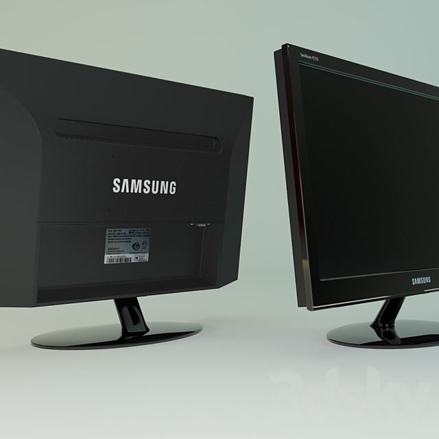 22 Samsung Monitor ‘ 3DSMax File - thumbnail 1