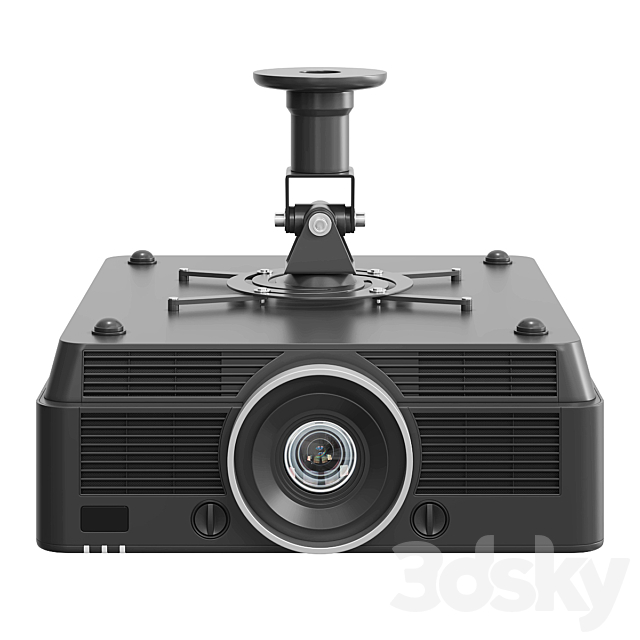 ACER P8800 Projector 3DS Max Model - thumbnail 3